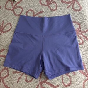 Aerie High-Waisted Lavender Shorts